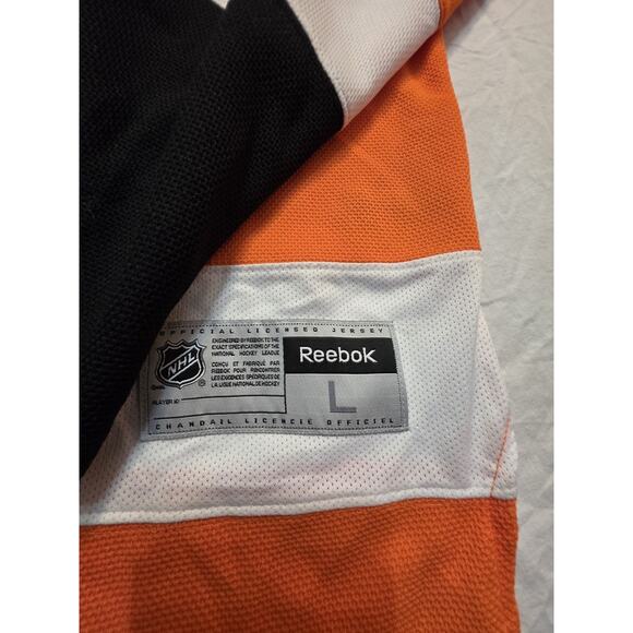 Philadelphia Flyers Reebok NHL Giroux Jersey Men's Size Large - Picture 2 of 7